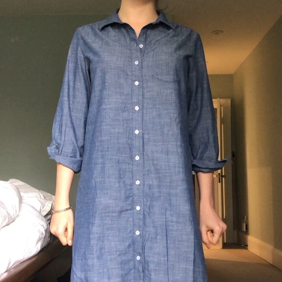 Denim Tunic Dress / T-Shirt dress - Picture 3 of 7